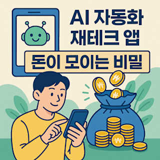AI 자동화 재테크 앱 썸네일 이미지