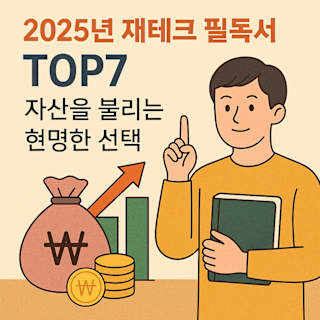 2025년 재테크 필독서 TOP7 썸네일 이미지