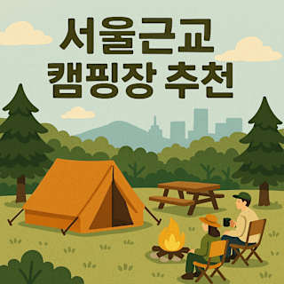 서울근교 캠핑장 추천 썸네일 이미지