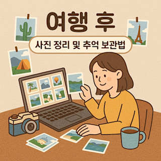 여행 후 사진 정리 및 추억 보관법 썸네일 이미지