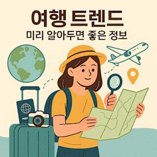 여행 트렌드와 미리 알아두면 좋은 정보 썸네일 이미지