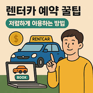 렌터카 예약 꿀팁과 저렴하게 이용하는 방법 썸네일 이미지