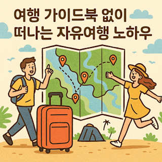 여행 가이드북 없이 떠나는 자유여행 노하우 썸네일 이미지
