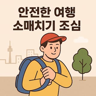 여행지 소매치기 예방 실전 팁 썸네일 이미지