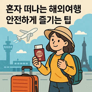 혼자 떠나는 해외여행 안전 팁 썸네일 이미지