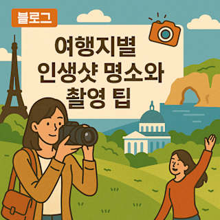 여행지별 인생샷 명소와 촬영 팁 썸네일 이미지
