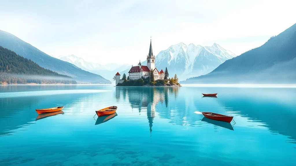 Lake Bled scenery