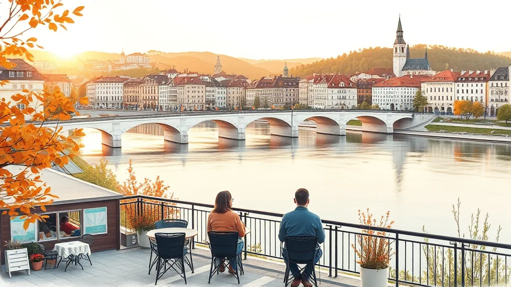 Ljubljana city view